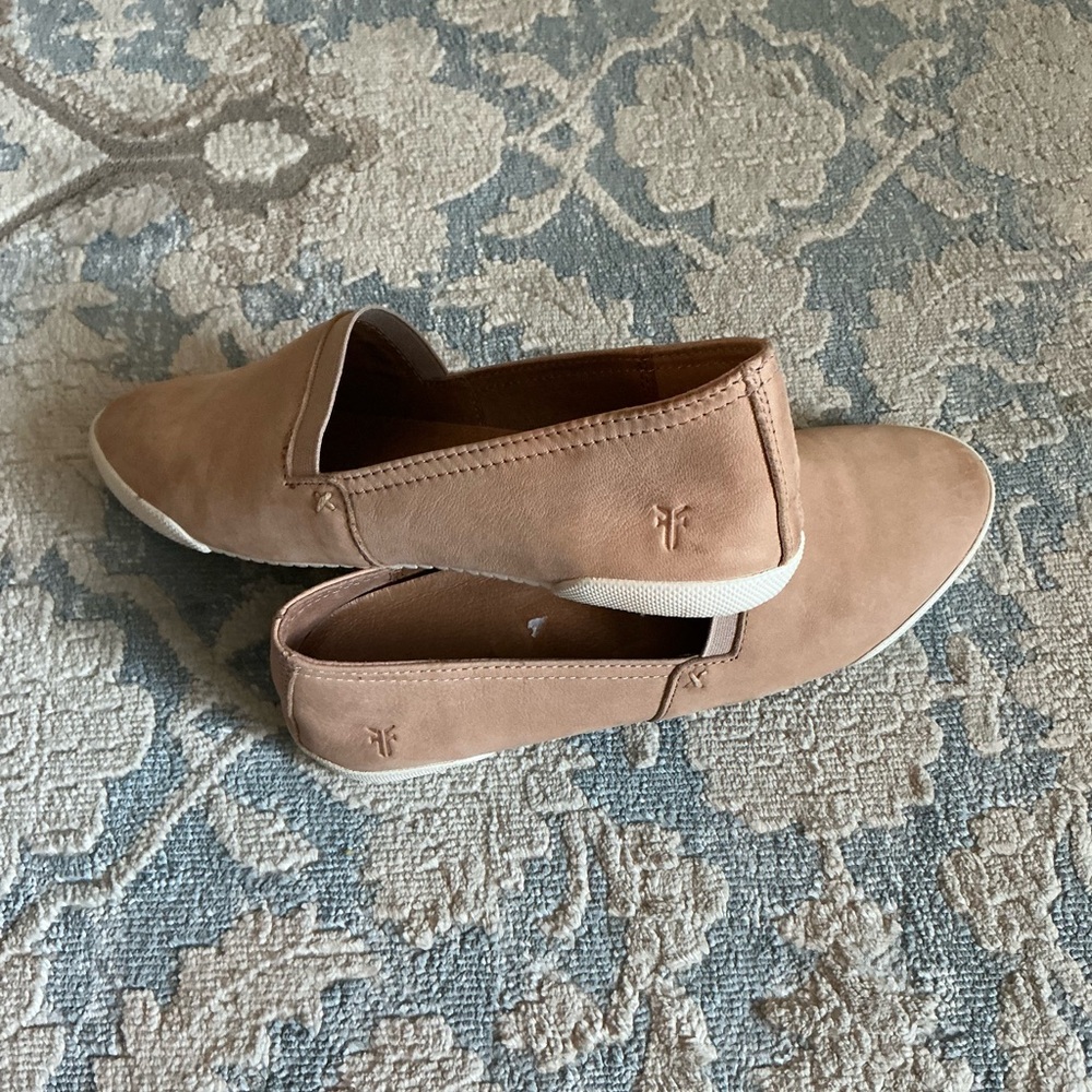 FRYE Tan Slip-On Shoes